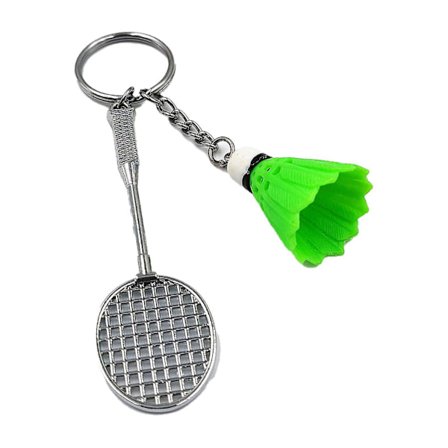 2 stk. Nøgleringe Badminton Vedhæng Dekorationer Tredimensionel Nøglering Til Souvenirpræmier