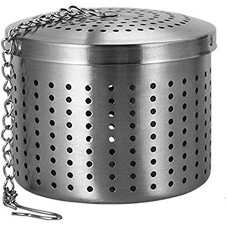 Teepallosuodatin Ruostumaton Teräs Irtolehti-Infusoija Suodatin Välidiffuusori Keitto