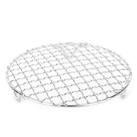 Rustfrit grillnet i rustfrit stål til grill, grillnet til fisk og kød