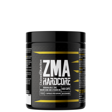 Chained Nutrition ZMA Hardcore 160 kapsler