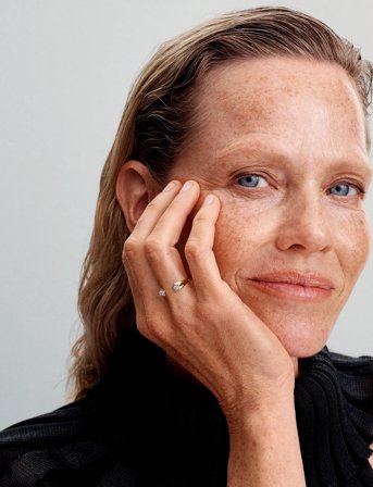 Pandora Shooting Star 14K Gold-Plated Open Ring With Clear Cubic Zirconia - Gold - 50