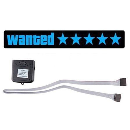 LED-autotarra Tuulilasitarra SININEN