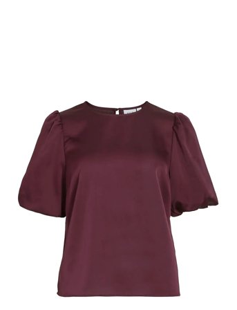 Vila | Viellette 2/4 Satin Puff Top - Noos | 44