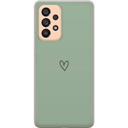 Yhteensopiva Puhelinkuori Samsung Galaxy A53 5G Sydän