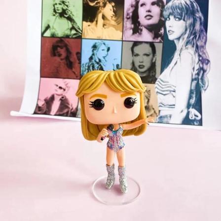 Ts Eras Figurine Ornament Personlig Håndverk Skrivebordsdekor Ideell Gave Til Swifties (FMYED) A