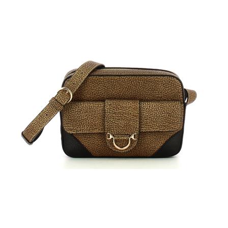 Borbonese, Cross Body Bags Bruin, Dames, Maat:ONE Size