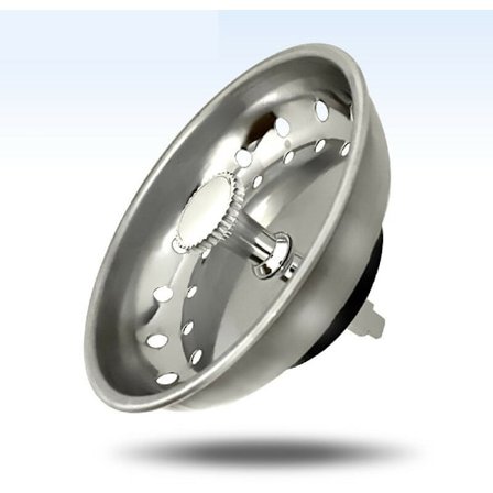 Sillåda i rostfritt stål för kök och badrum, diameter 80 mm