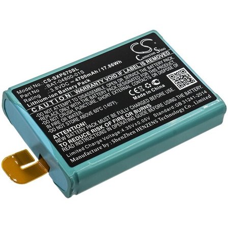 Batteri till SmartPhone, Mobil för Socketmobile Sonim XP7, Sonim XP7700, Sonim XP6 m.fl.