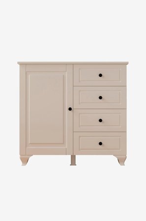 Hanah Home - Kommode Eva - Hvit - Kommoder - Fra Homeroom