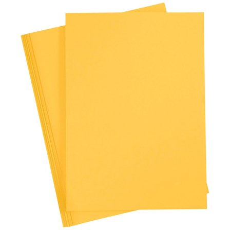 Creativ Company Gekleurd Papier Geel A4 180g 20 vellen