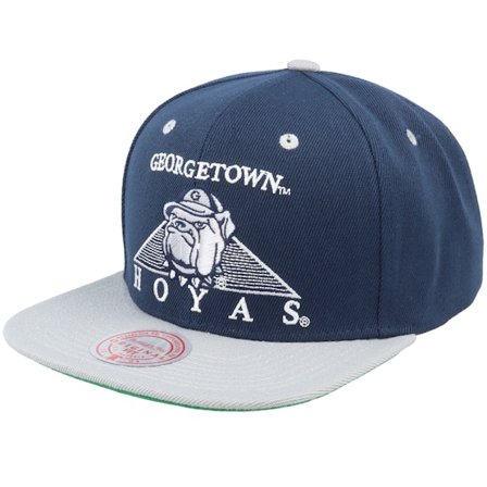 Mitchell & Ness - Azul snapback Gorra - Georgetown Hoyas Monument Blue Snapback @ Hatstore