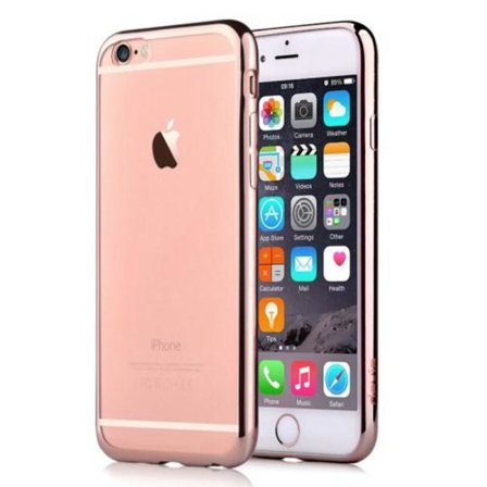 Devia 0.8mm Flexicase Skal till Apple iPhone 6(S) Plus - Rose Gold