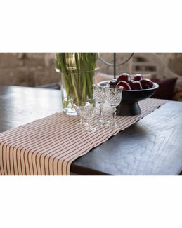 Bordslöpare Tina randig Röd - Kök,Jul - Fondaco