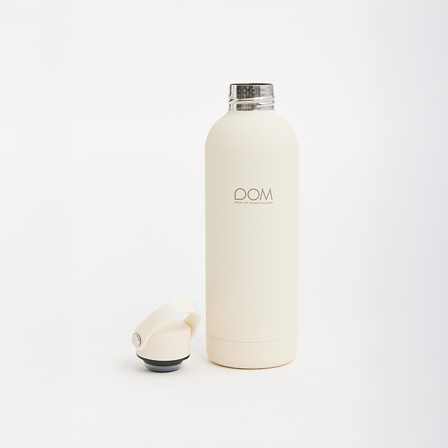 Drop of Mindfulness Vattenflaska Vit 500 ml