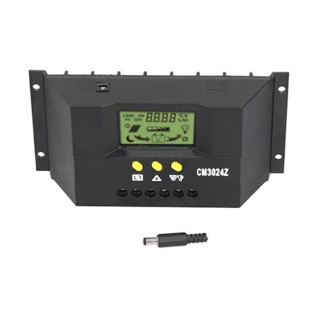 CM3024Z PWM Solar Charge Controller LCD Display 12V 24V 30A Intelligent Solpanel Regulator