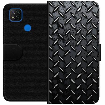Xiaomi Redmi 9c Plånboksfodral Metalliskt Mönster