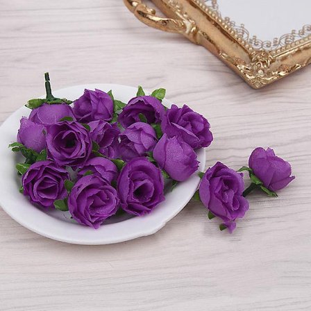 50 stk. Kunstige Blomsterhoveder Kunstige Blomster Simulation Kunstige Blomster Dekoration