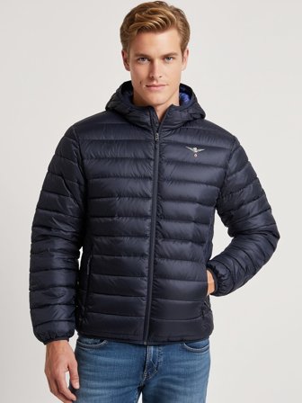 Accademia Militare Giubbotto Uomo Blu