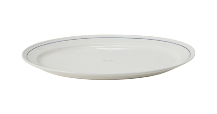 Lexington Porcelaine Fat Oval Blå