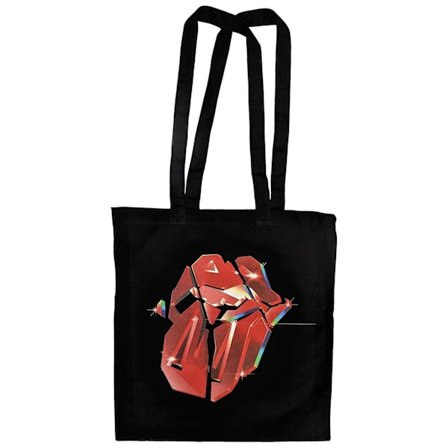 The Rolling Stones Hackney Diamonds Lick Tote Bag One Size Blac