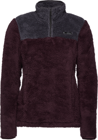 Black Diamond W's Roadie Qtr Zip Fleece Bordeaux-Carbon