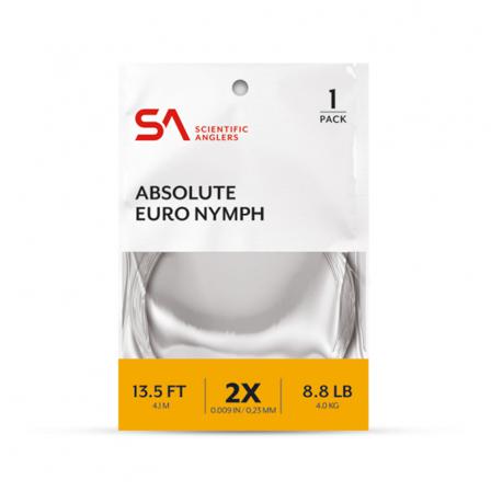 SA Absolute Euro Nymph Leader.5' 2X (0,23mm)