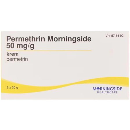 Permethrin morning krem 50mg/g 2x30 g