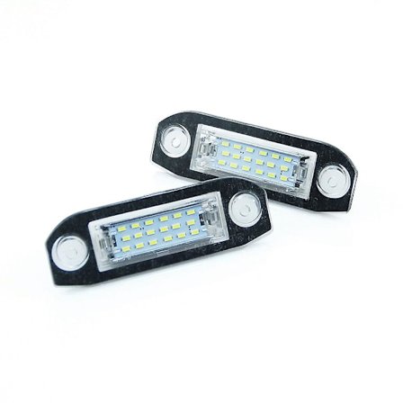 1 par LED-skiltlys for Volvo C70 S40 S60 S80 V50 V60 V