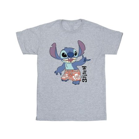 Disney Girls Lilo & Stitch Bermuda Shorts Bomull T-shirt 5-6 år