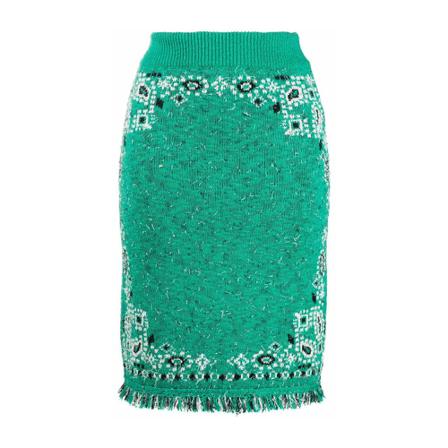Alanui Midi Skirts Grøn, Dame