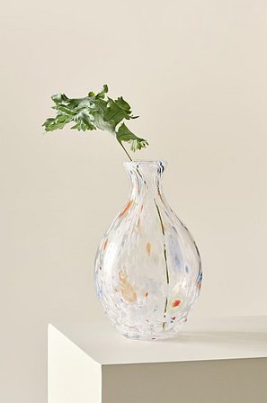 Jotex - Glasvase Højde 20,5 Cm Flerfarvet - HONEY - Køb Vaser hos Jotex