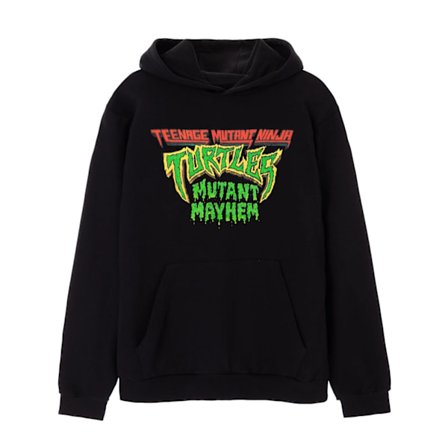 Teenage Mutant Ninja Turtles: Mutant Mayhem Herr Logo Hoodie L