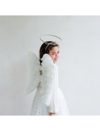Mimi & Lula Angel Wings - White Angel Christmas - White - ONE SIZE