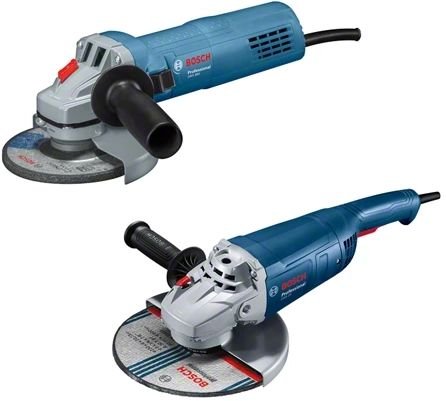 Bosch GWS 20-230 P + GWS 880 Yhdistelmäsarja, Koneet