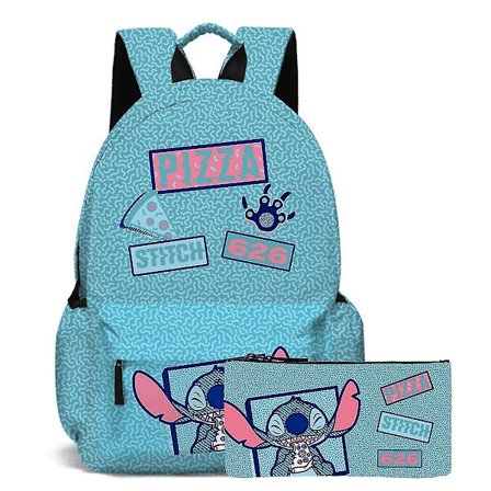 Stitch Print Børns Rygsæk + Penalhus