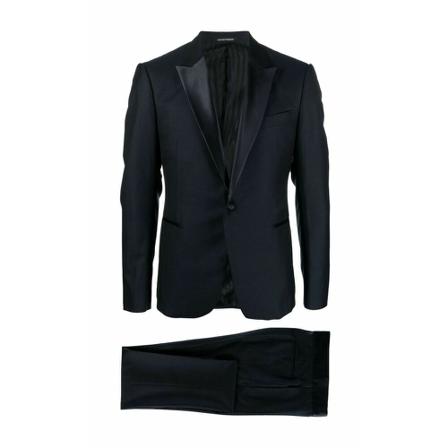 Emporio Armani Suit Sets Blå, Herre Jakkesæt