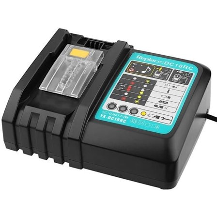 Lader DC18RA DC18RC - 3 A - 14.4 V ~ 18 V - Hurtiglader Makita 14.4 V ~ 18 V BL1860 BL1850 BL1840 BL1830 -