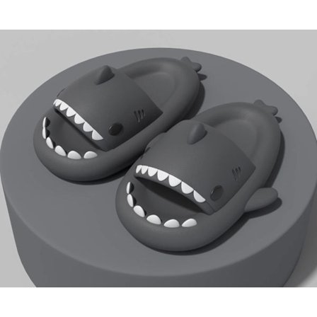 Haitøfler Badetøfler EVA Sharktøfler Barn Kvinner Menn Myke Floppy-tøfler Sandaler Nettøfler