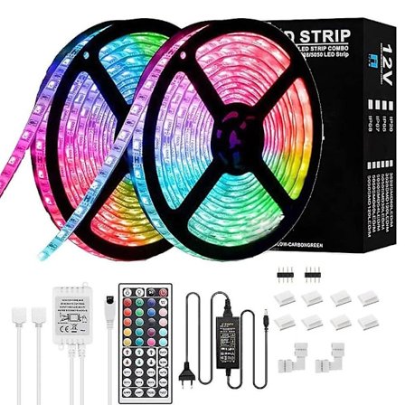 LED-lysstripe 10m 32.8ft RGB Farge Vanntett SMD 505
