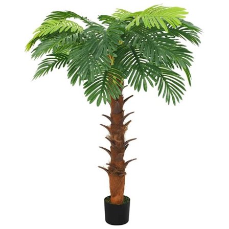 Konstväxt kottepalm med kruka 160 cm grön