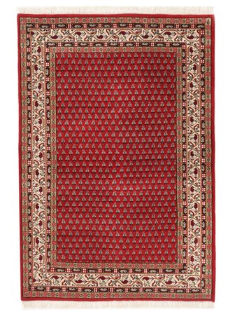 Lille Mir Indisk Tæppe 125X182 Uld