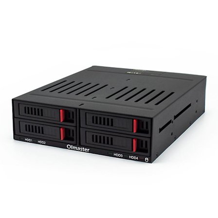 He-2006 4x2,5in Harddisk-etui Boks Internt Rack Kapasitetsutvidelse Med Led