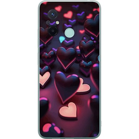 Yhteensopiva Puhelinkuori Xiaomi Xiaomi Redmi 12C KeskiyönSydämet