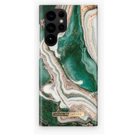 Ideal Of Sweden Galaxy S22 Ultra Skal Fashion - Golden Jade Marb