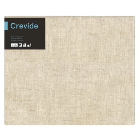 Crevide Målarduk Linne Natur 55x46 (F10)