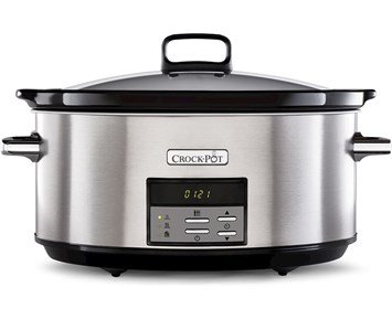 Crock-Pot 7,5 L Timer - 7,5 liters slow cooker med timerfunktion