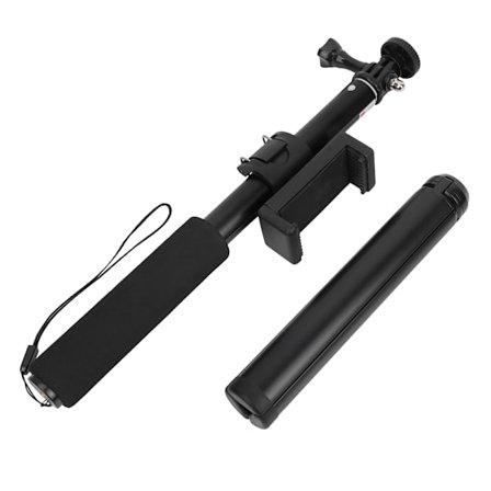 Telefonklemme forlængerstang stativ selfie stick kit til DJI OSMO ACTION sportskamera