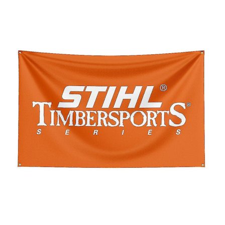 3x5ft Stihl Timbersports Series Flag Polyester Digital Printing Banner Til Dekoration DB