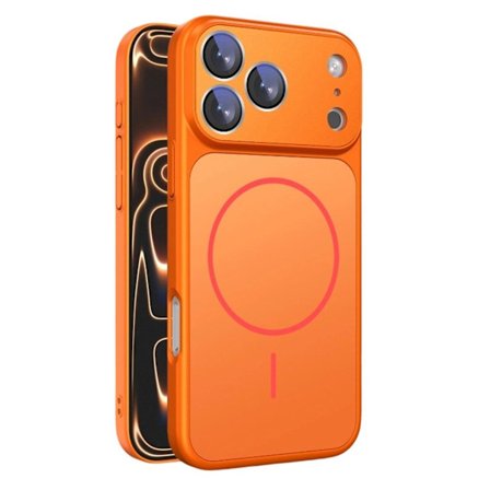 iPhone 17 Pro Case MagSafe Compatible Lens Film - Orange