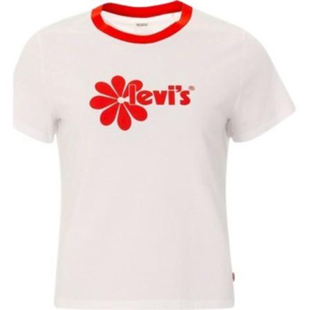 Levi's T-Shirt , Wit , Dames , Maat: L